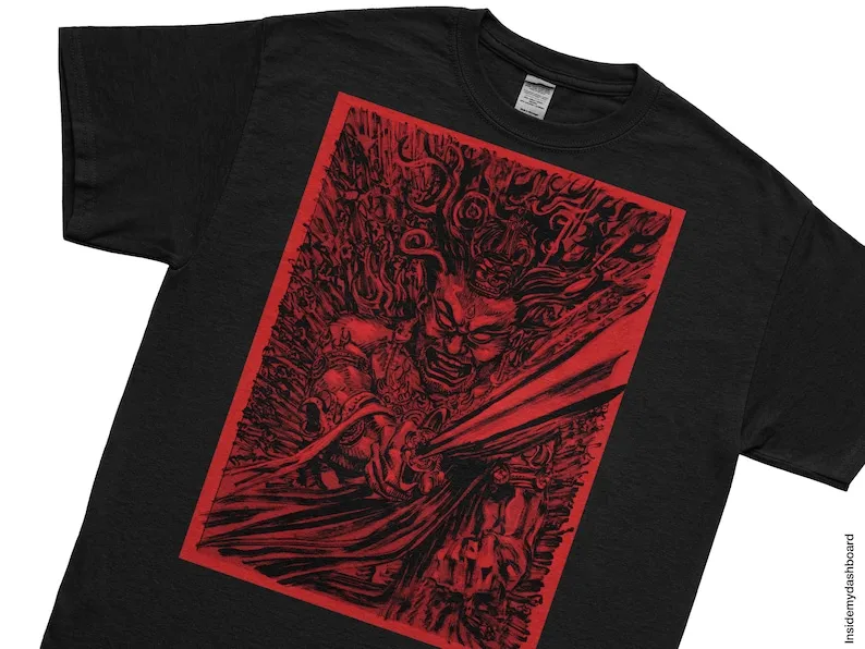 Vagabond Tenma Demon's Bloodlust T-Shirt, Vagabond Manga Tee