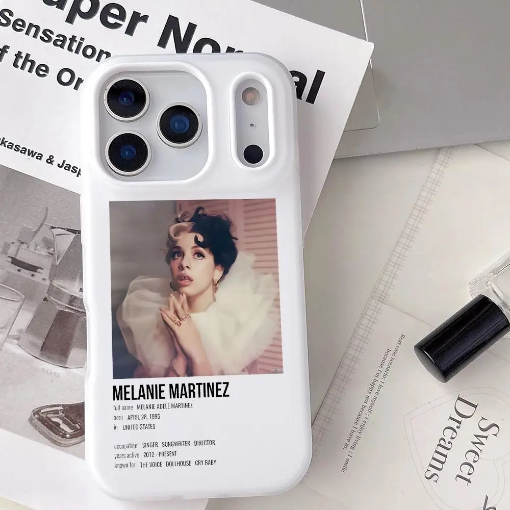Singer M-Melanie Martinez Phone Case For IPhone 17 16 15 14 13 12 11 Pro Max Plus Mini Case Clear Jelly Shockproof Soft Cover