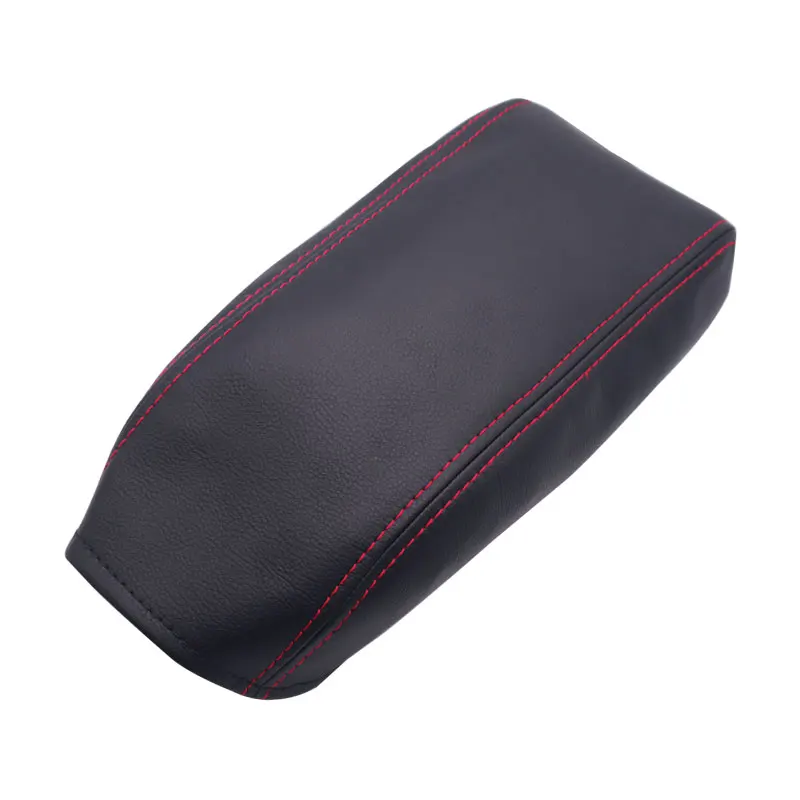 Soft Microfiber Leather Armrest Cover For Kia Sportage 2011 2012 2013 2014 2015 2016 Car Center Control Armrest Box Cover Trim