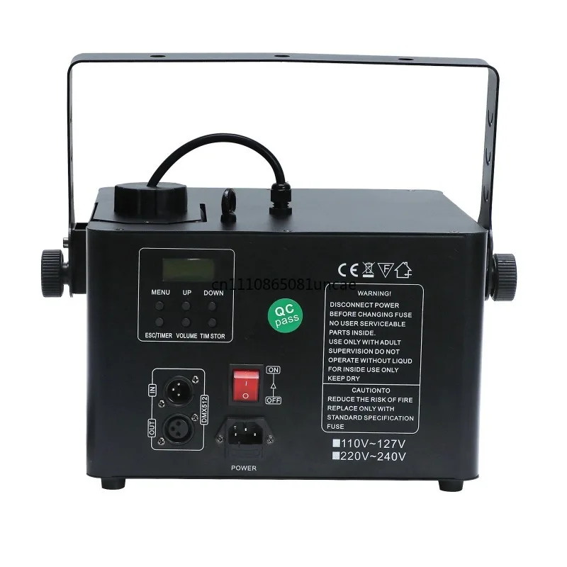 1500W Mist Machine Smoke Machine Theatre DJ Stage Effects and Remote Control