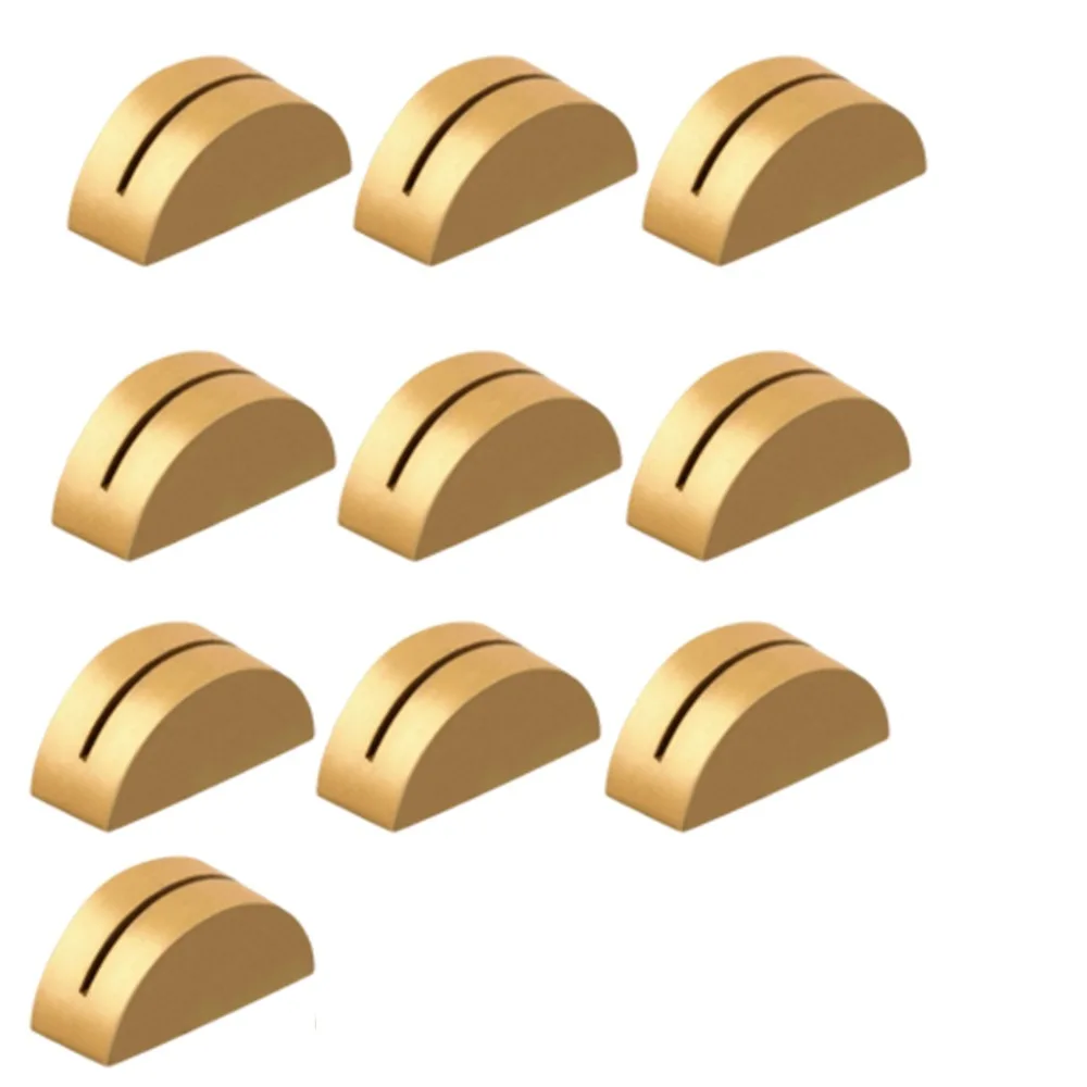 Natural Pine Wood Table Number Stands Multi-Shapes Lightweight Place Card Holders Gold Silver Black Name Stands Clips