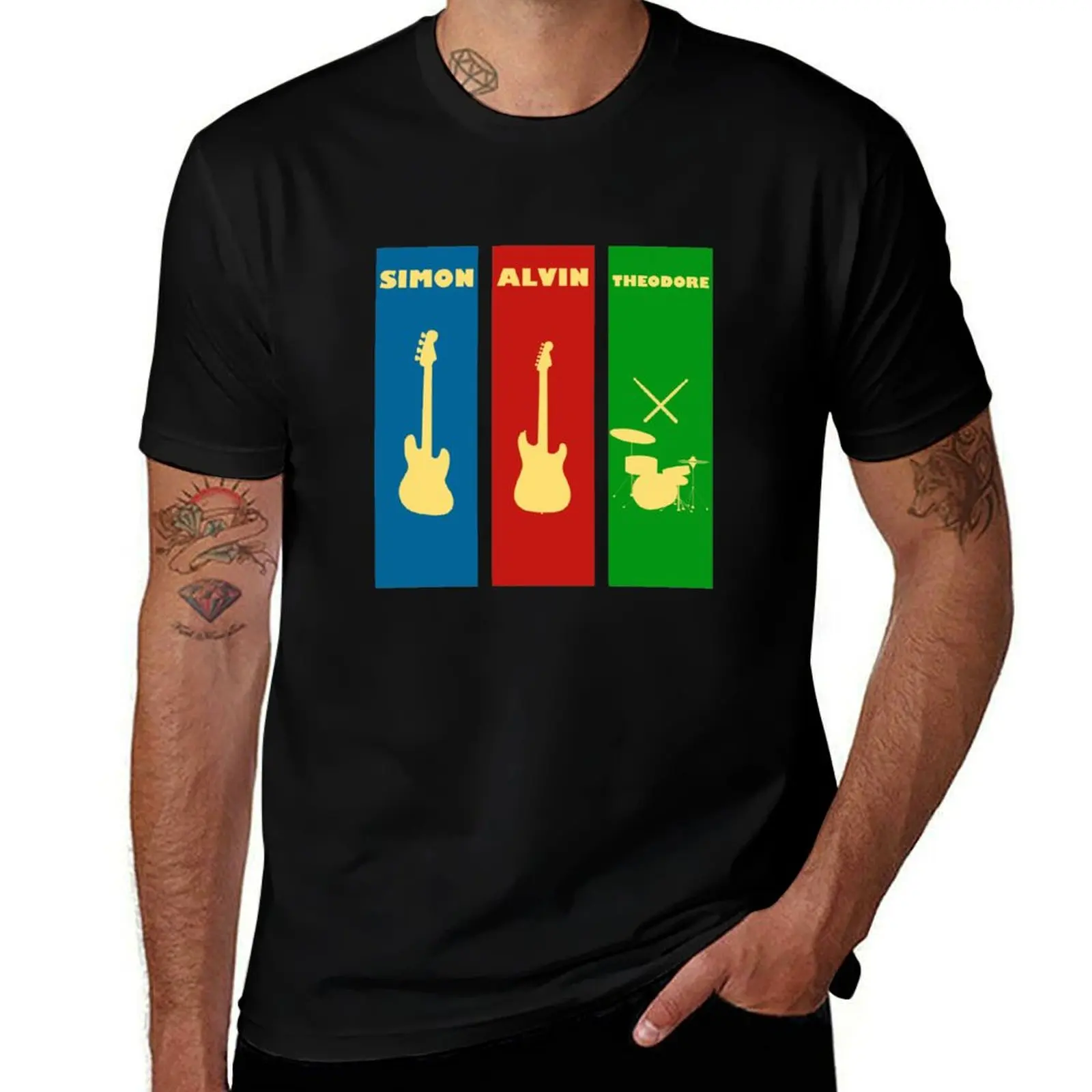 The Chipmunks T-Shirt Trendy Pattern for Men T-Shirt