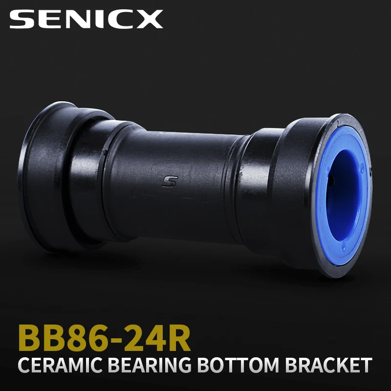 SENICX BB86 Ceramiczny suport dolny 86,5 mm Szerokość obudowy Pressfit 41 Dopasuj się do Shimano Hollow Road Korba Oś 24 mm Części rowerowe