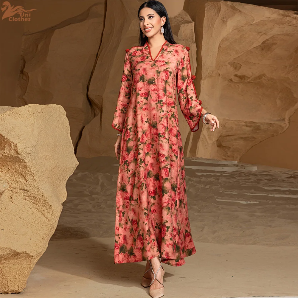 Ramadan Eid Abaya Damen Dubai Luxury Kaftan Muslim Evening Abayas African Dresses For Women Clothing Islam Robe Femme Musulmane