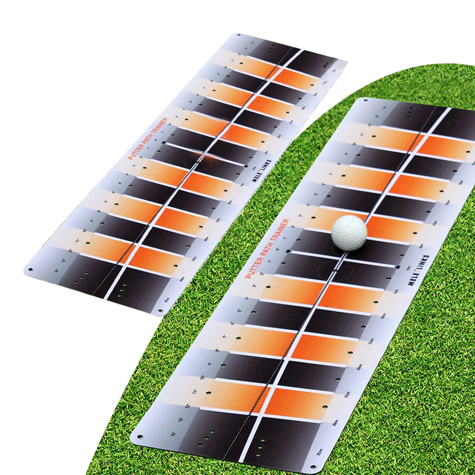 

Portable Golf Practice Mat Mark Durable Foldable W/ Bag Household Training