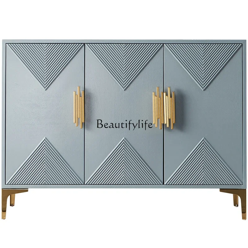 

ls 42American light luxury shoe cabinet household door living room storage porch cabinet multi-layer functional cabinet