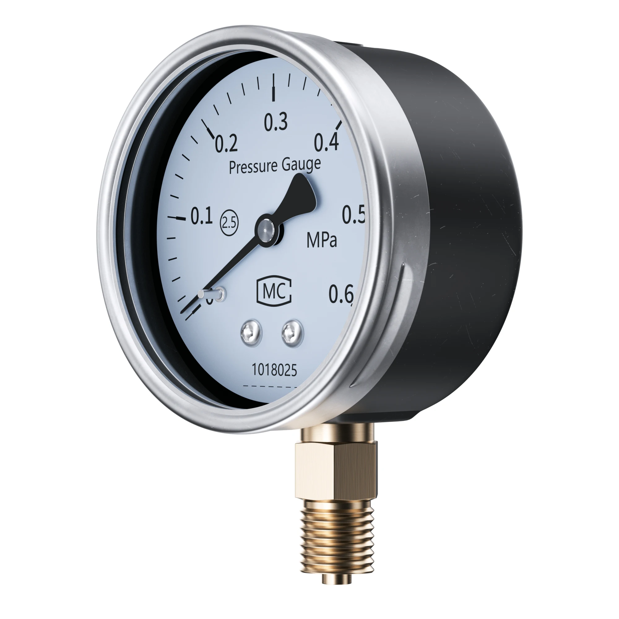 

Digital Pressure Gauge 60mm/80mm/100mm Mechanical Pressure Gauge M14*1.5 M20*1.5 Pointer Pressure Meter Water Oil Pressure Gauge