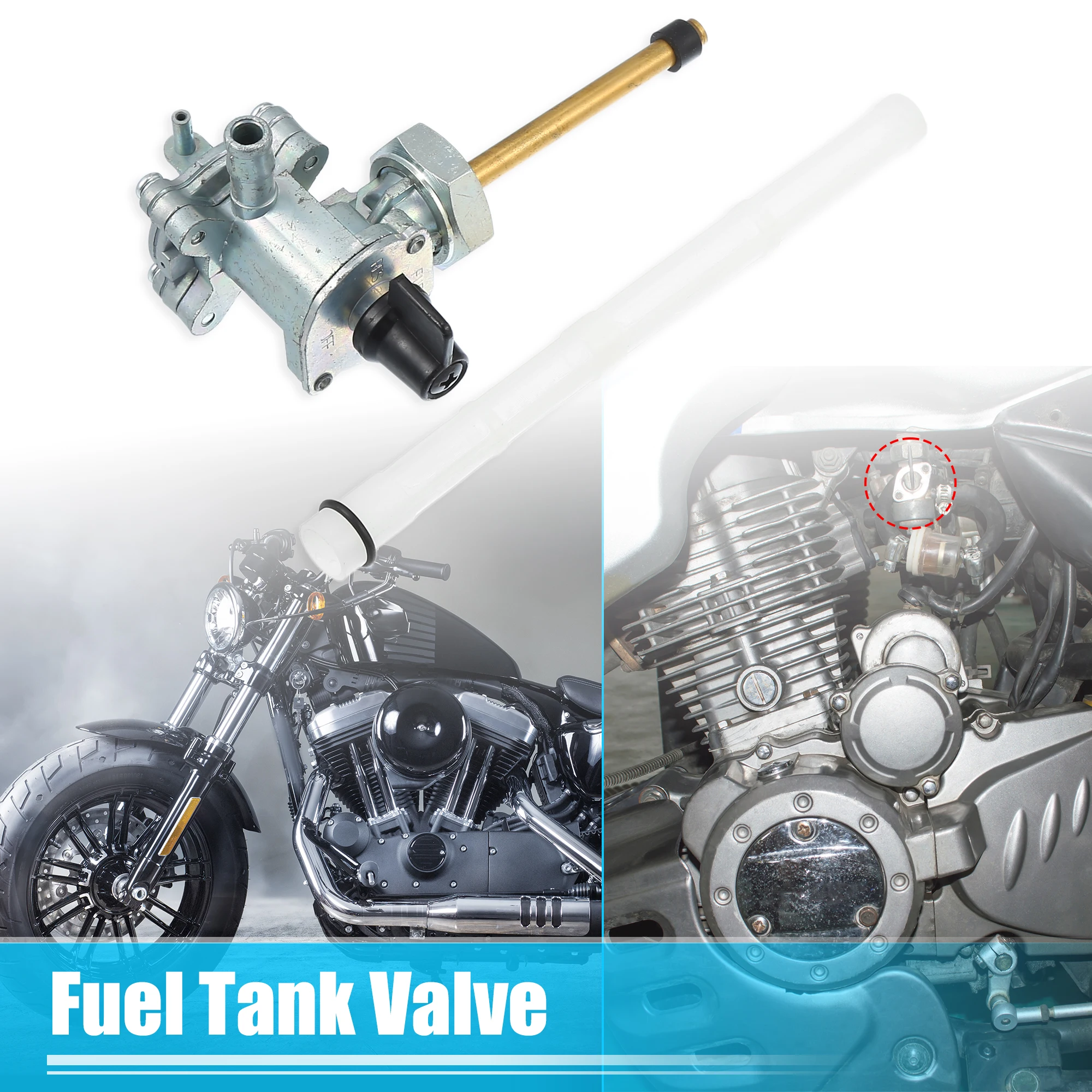 Motoforti Motorcycle Fuel Valve Petcock Gas Tank Switch Fit for HONDA CB500 1993 1994 1995 1996 1997 1998 1999 2000 2001-2003