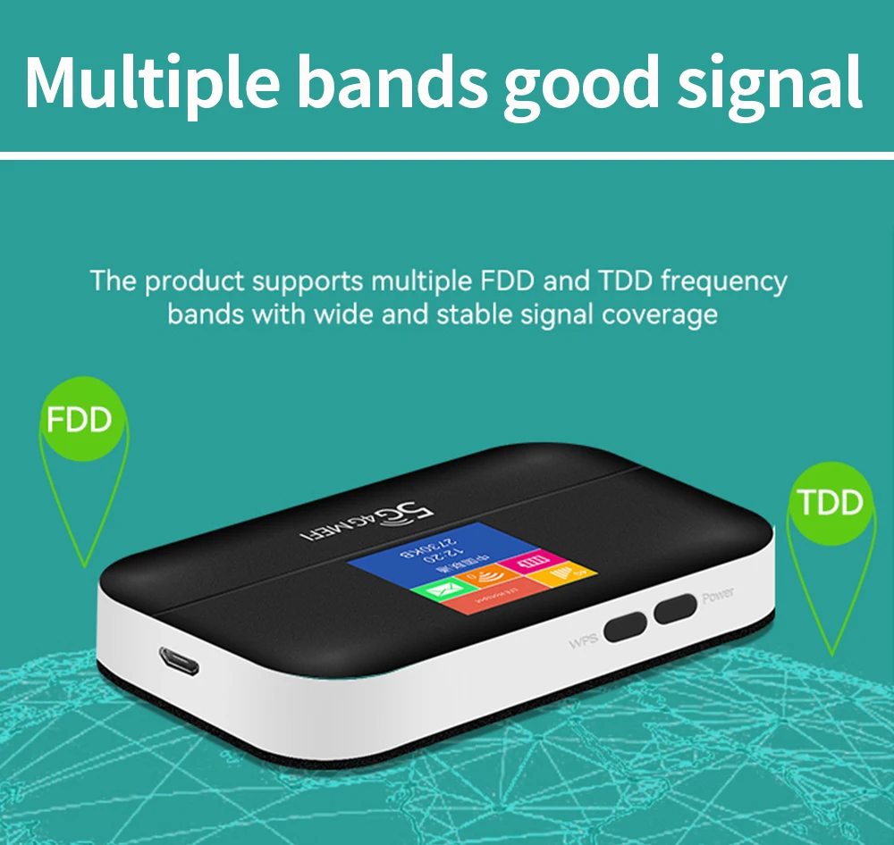 OPTFOCUS LCD display 4G 3G For EU Asia Brazil Wi fi Spot Portable with Battery Wifi Hotpot 4G Sim Card Mini Router