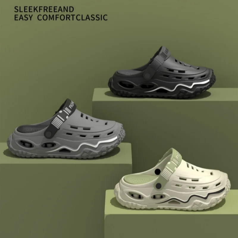 New Spring and Summer Arch-Supporting, Comfortable, Soft, Thick-Soled, Breathable Clogs for Men and Women, Suitable for Both Indoor and Outdoor Use, Fashionable and Versatile for Daily Wear image 6
