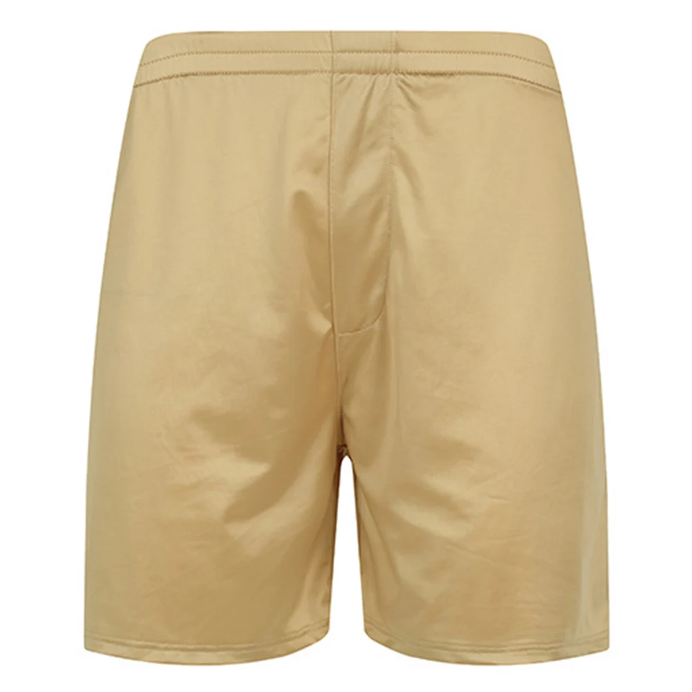 

Mens Oil Shiny Glossy Boxer Shorts Sissy Pajama Silk Underpants Homewear Lounge Underwear Sexy Accessories Shorts Man Clothes