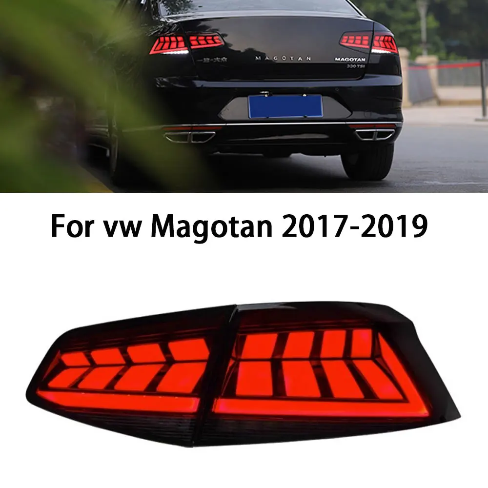 Taillight Assembly for Volkswagen VW Magotan B8 B9 2017-2019 Retrofit LED Rear Tail Light Streaming Car Accessories