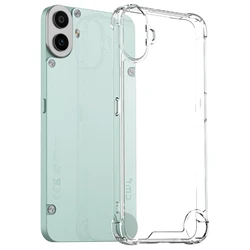 TPU Transparent Case for Nothing CMF Phone 2 Pro 1 NothingPhone 2A Plus Protective Cover Four Corners Shockproof Bumper Coque