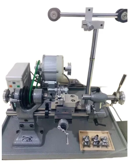 C6104 Clock and Watch Desktop Lathe Machine Full Set High Accuracy Specially Designed for Watchmaker Repair and Model Making