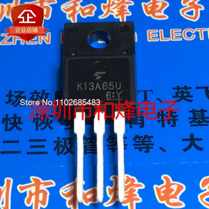 

（10PCS/LOT）K13A65U TK13A65U TO-220F 650V 13A