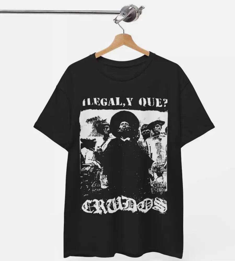 LOS CRUDOS - illegal - T-SHIRT - Punk, Crust