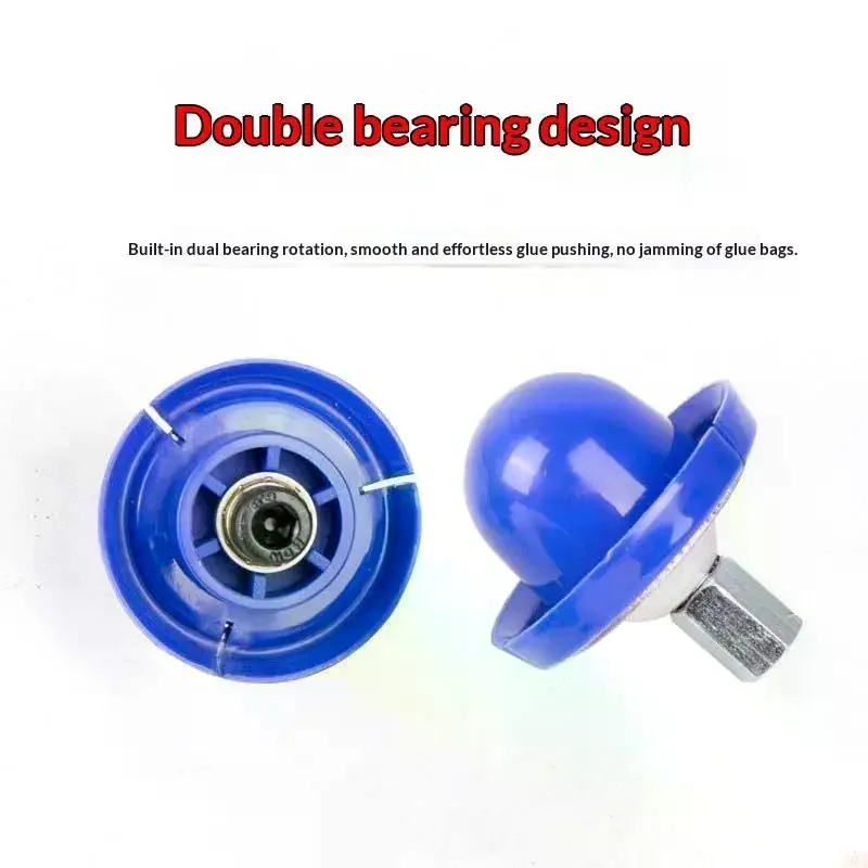 Blue Automatic Water Bowl 52mm Diameter 8mm Thread For Cattle Sheep Goat Farm Watering