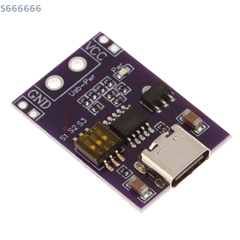 Триггер быстрой зарядки премиум-класса PD/QC/AFC поддерживает выход 5–20 В, USB Type-C для солнечных и мобильных устройств.
