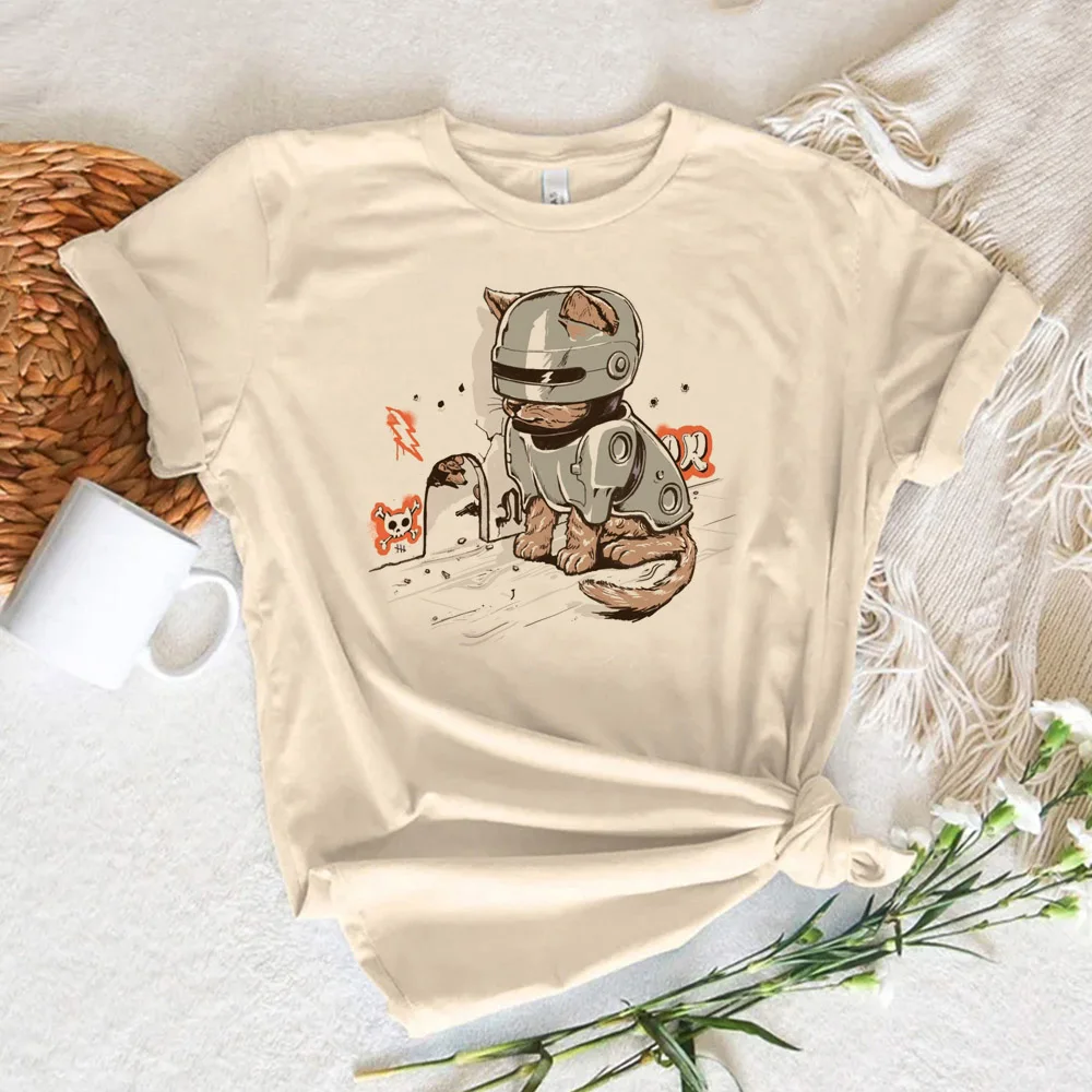 Cat tshirt women summer t-shirts female funny clothing