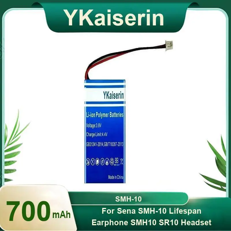 

For Sena Smh-10 Lifespan Earphone SMH10 SR10 Headset Battery 700Mah High-Performance Prolonged Performance