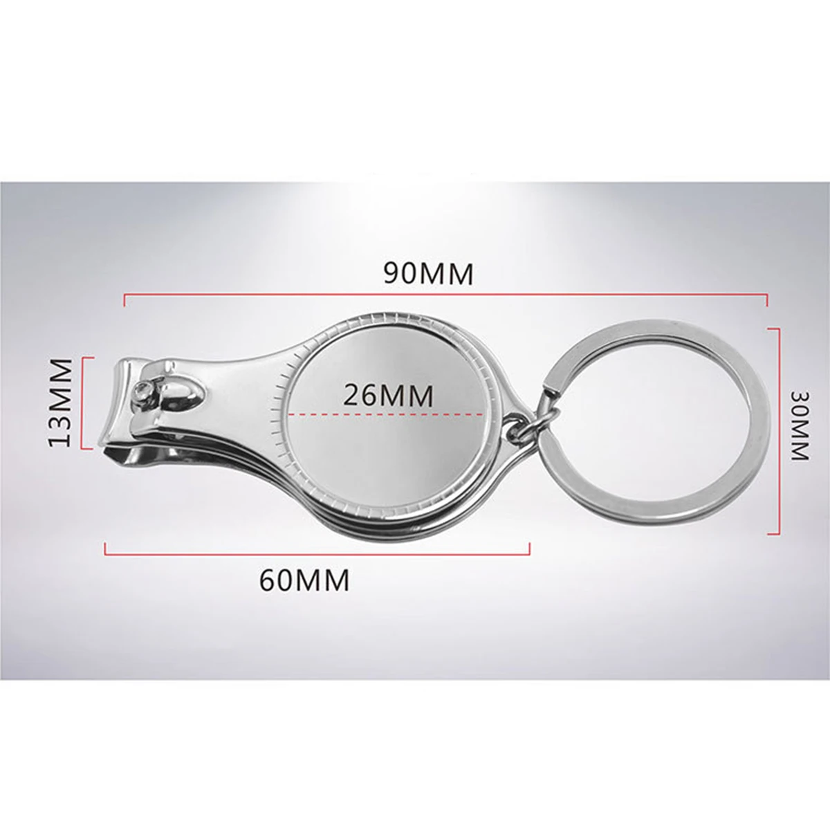 

Nail Clippers Fingernail Cutter Scissors Manicure Tools Bottle Opener Thick Nail Trim Carbon Steel Blade Precision Grip Easy