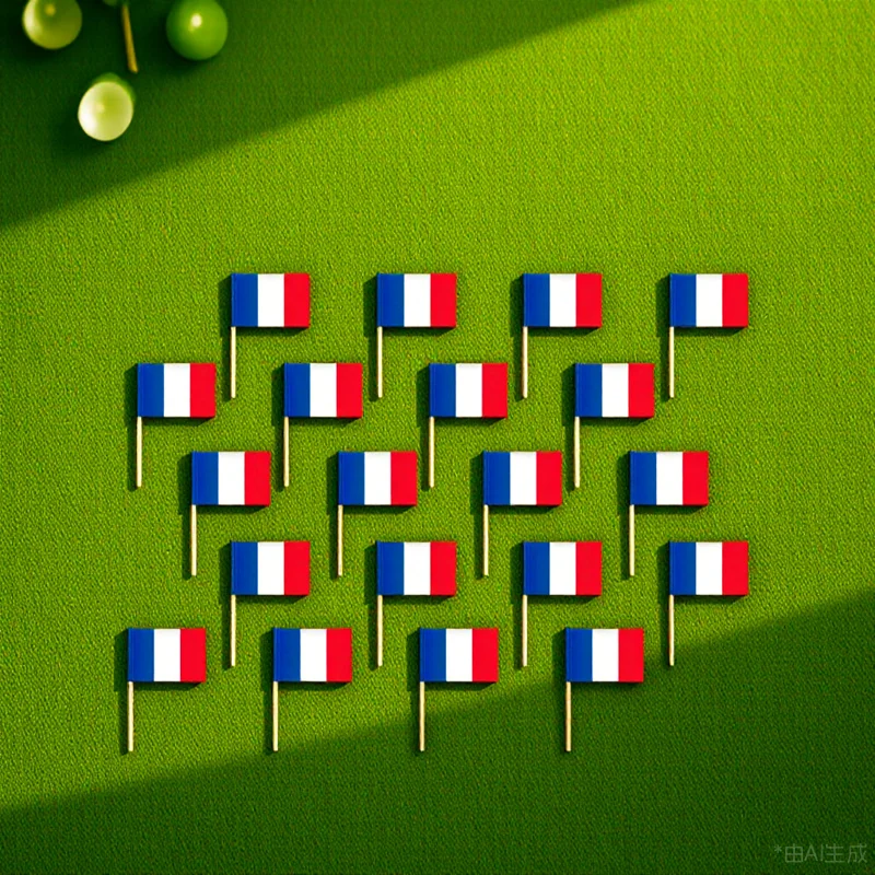 

200Pcs Disposable Flag Picks Wood Craft Cocktail Toppers for Drink Fruit Decoration Party Photo Props Bar Club Use