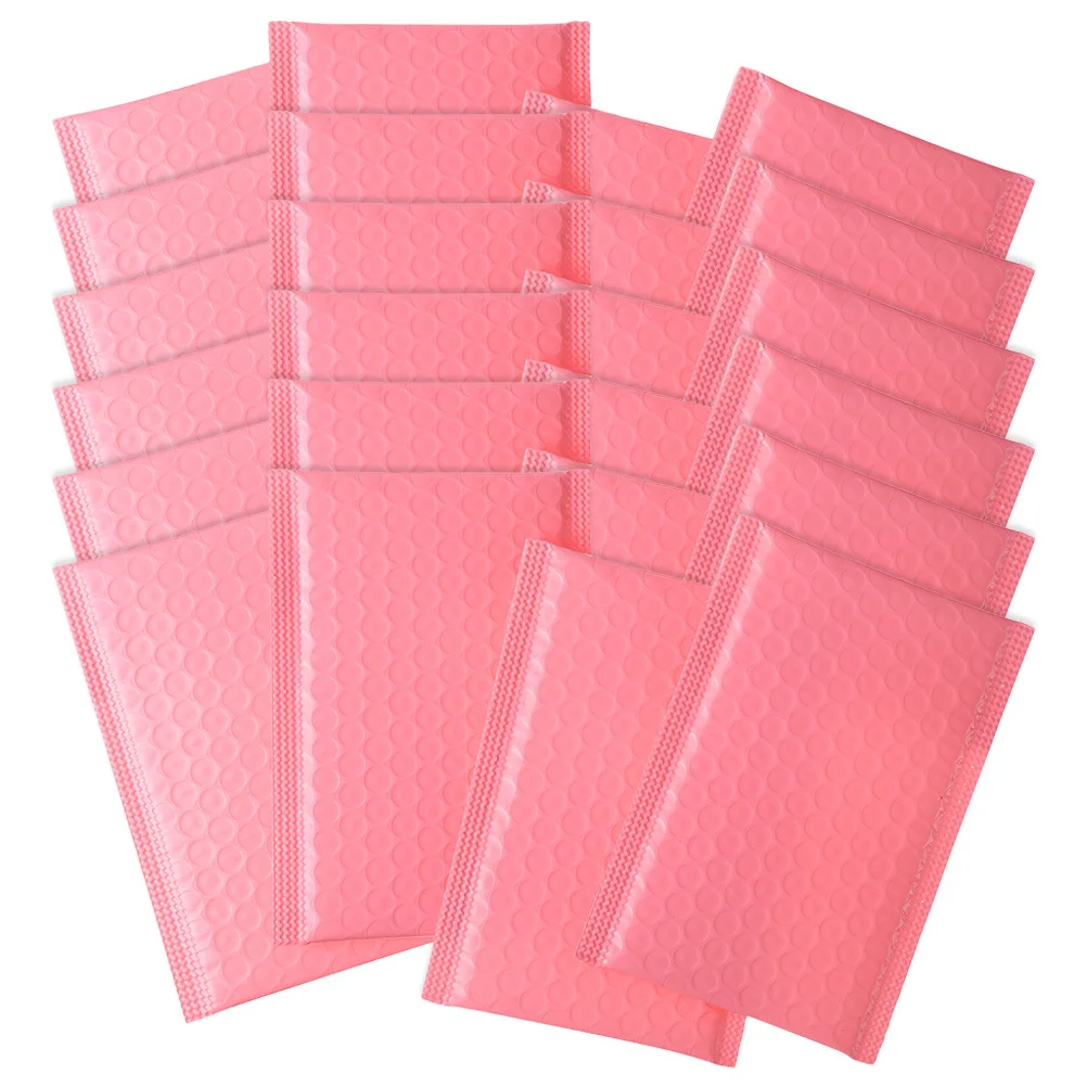 

50Pcs Bubble Packaging Envelopes Strong Load Bearing Capacity Perfect for Long Distance Shipping Small Business