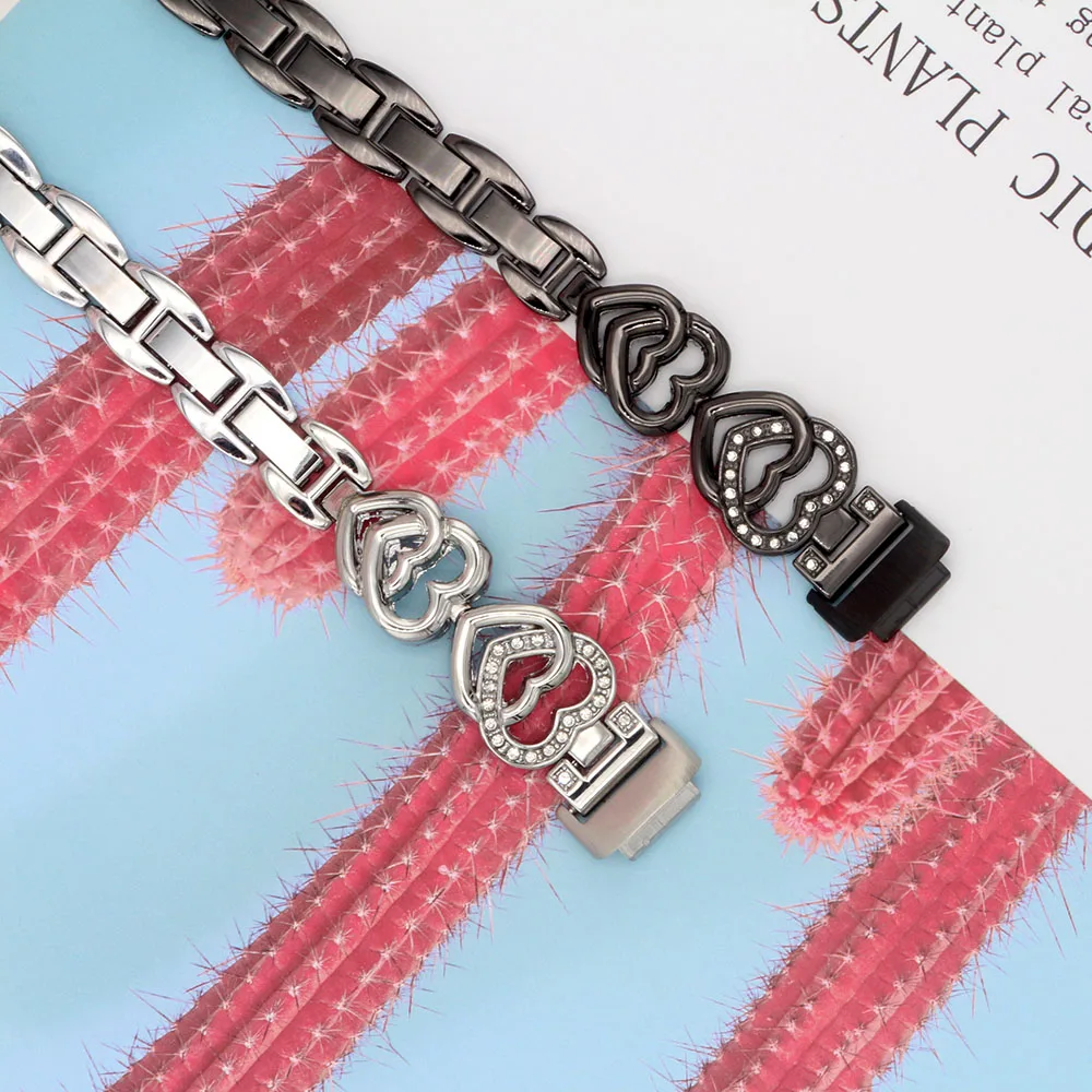 مجوهرات Dressy المعصم حزام ل Fitbit إلهام 3 الفرقة المرأة معصمه استبدال ل Fitbit إلهام 3 اللياقة البدنية المقتفي سوار