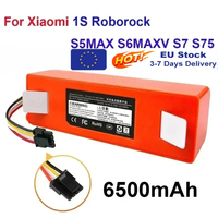 14.4V 6500mAh Replacement Battery for XiaoMi 1S Roborock S5MAX S6MAXV S7 S75 Sweeping Mopping Robot Vacuum Cleaner