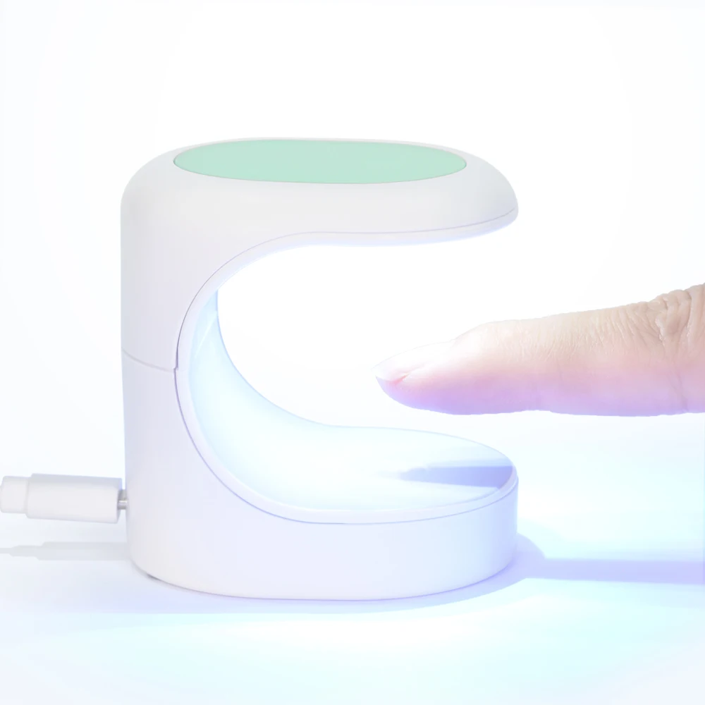 Kit per unghie punte per unghie finte e Mini lampada a LED UV estensione del Gel per unghie decorazione artistica punte per unghie accessori per Manicure strumenti