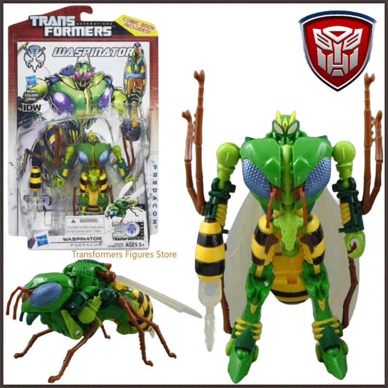 In Stock Hasbro Transformers G Series 30th Anniversary D Class Waspinator Action Figure Anime Movable Robot Model Collectible