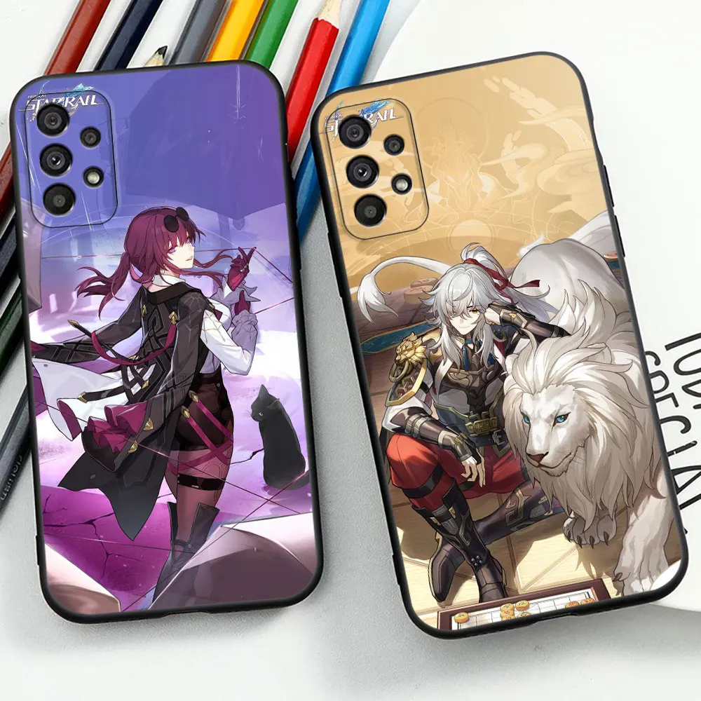 Honkai Star Rail Game Case For Samsung A90 A80 A73 A72 A71 A70 A54 A53 A52 A51 A42 A34 A33 A32 A30 A23 A22 A14 A13 A12 5G Cover