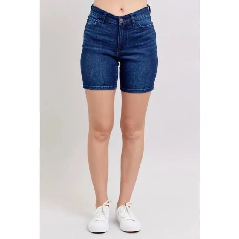 ゆったりとしたバミューダパンツ、ハイウエスト、スリット入り、カジュアルパンツ、レディースファッション、ミッドローウエスト、PVC素材、その他素材、00%