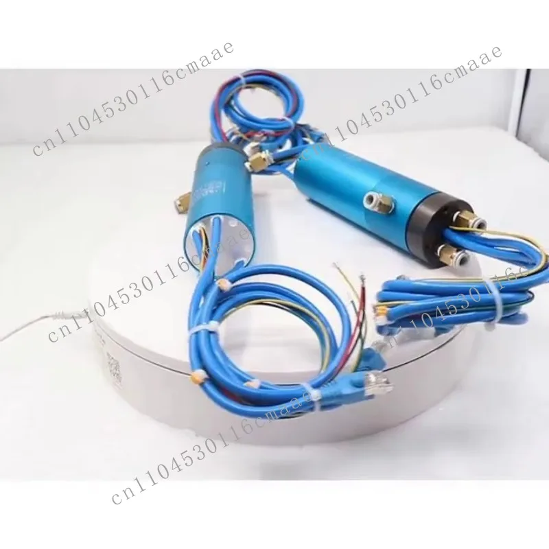 Center Pivot Hydraulic Pneumatic Through Hole Rotary Slip Ring 48 Wire Wireless Air Multi-turn Slip Ring Rotary Joint