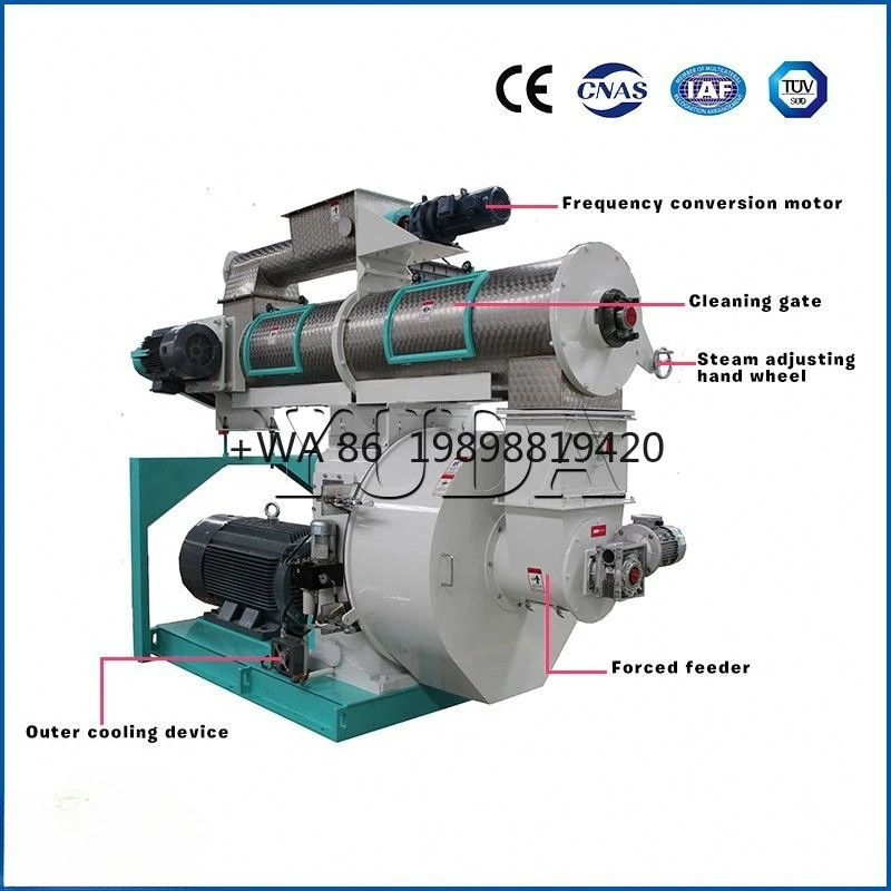Feed Pellet Pelletizer Machine Feed Processing Project  New Compact Design Animal Food