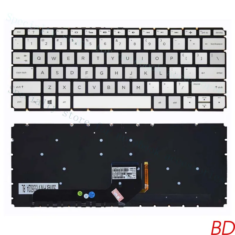 

Клавиатура с подсветкой A+, английская раскладка, для HP ENVY TPN-C120 13-D023TU 13-D056TU 13-D