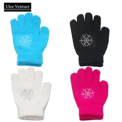 Ice Figure Skating Wrist Gloves Training Warm Hand Protector Thermal Safety For Kids Adult Ice Figure Skating Wrist Gloves