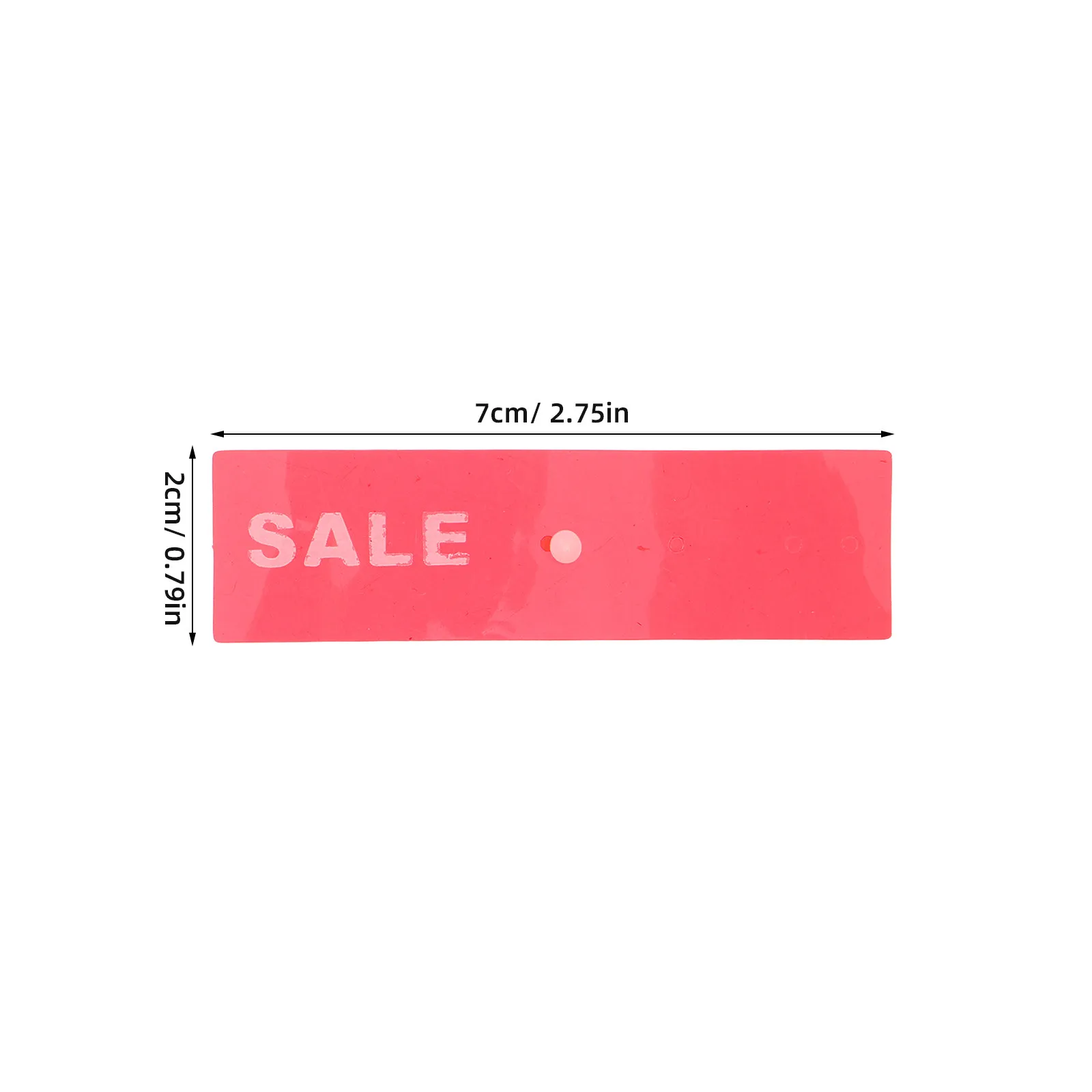 10Pcs Clothing Hanger Tags Sale Soft PVC Plastic Hanger Markers Retail Merchandise Tags Snap Design for Store Organization
