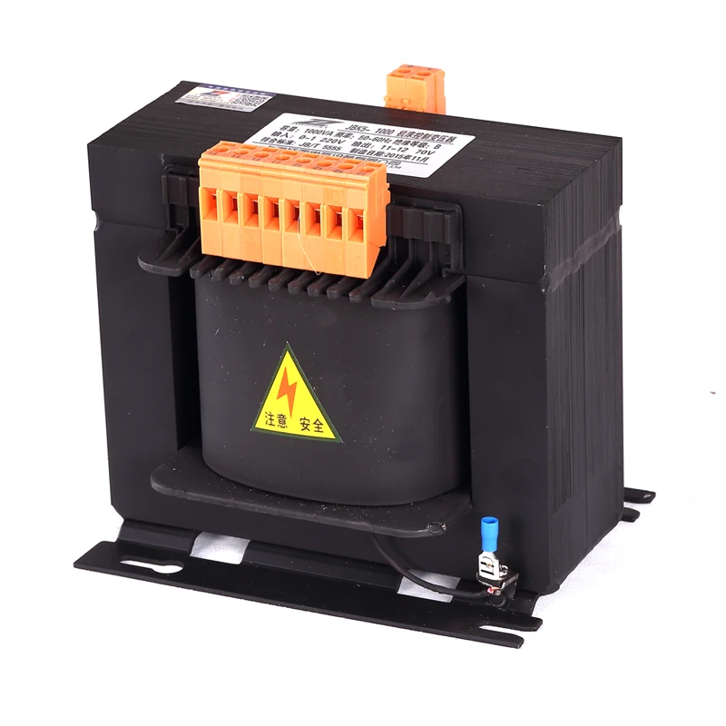 

JBK5-1000VA Dry Type Machine Tool Control Transformer Single Phase 50Hz with Outputs 12V 24V 48V 415V 36V Coils