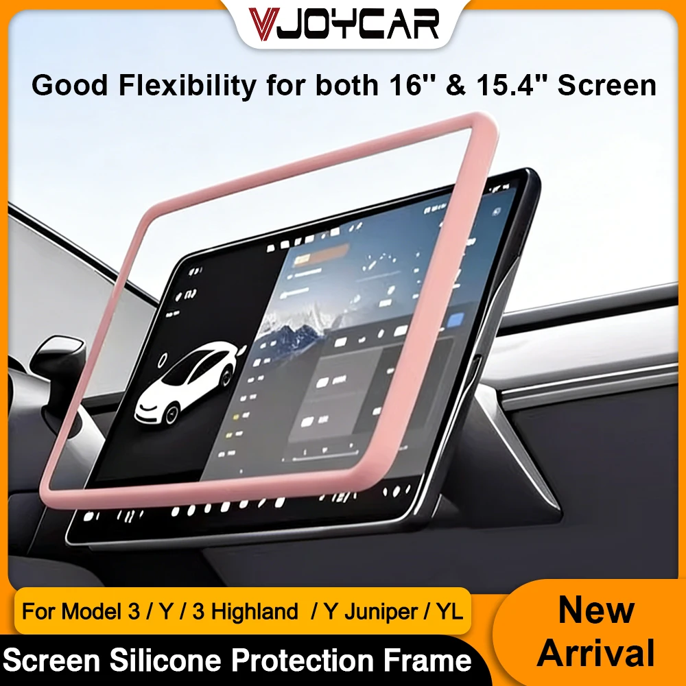 

Защитный силиконовый чехол Vjoycar для центрального дисплея Tesla Model 3/Y, защита экрана навигации