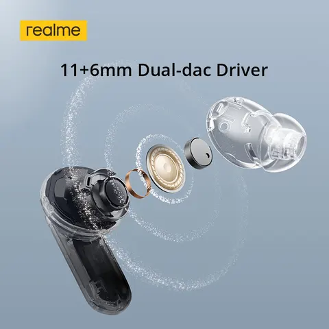 Наушники Realme Buds Air7 Pro TWS с активным шумоподавлением — изображение товара