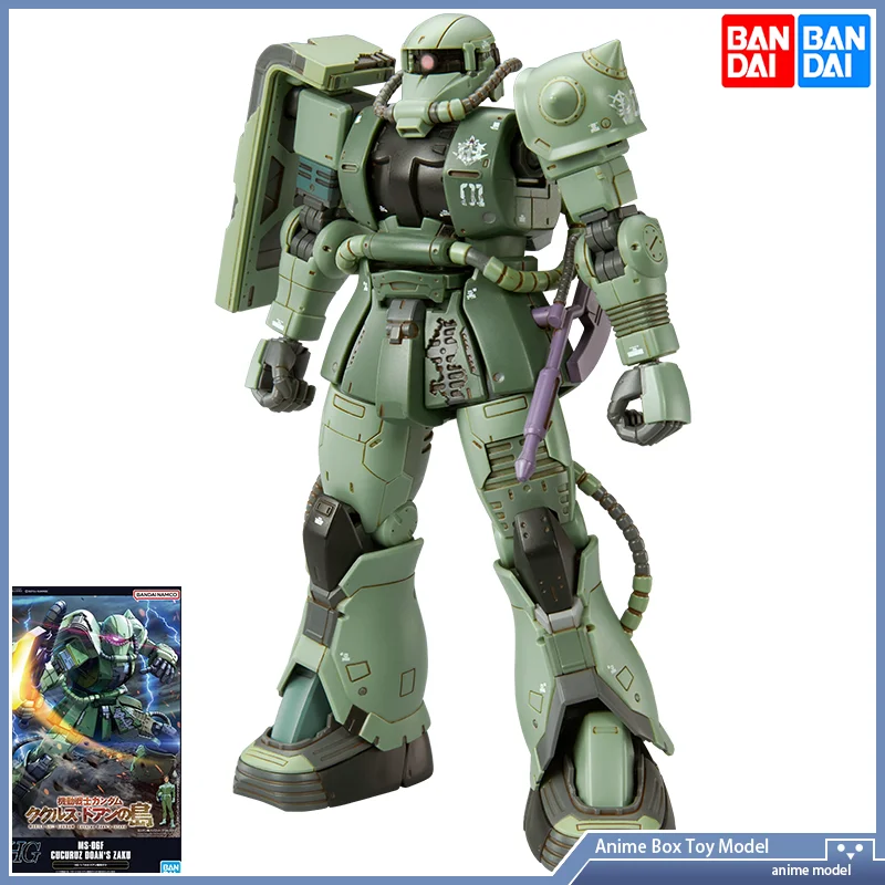 

[In Stock]Bandai Original GUNDAM Anime Model HG 1/144 MS-06F CUCURUZ DOAN'S ZAKU Action Figure Assembly Model PB