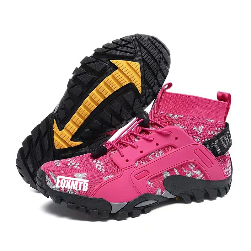 Mountain Bike Shoes FOXMTB Ultralight MTB Cycling Sneaker Downhill Bicycle Clothing Women's Waterproof Boots Zapatillas Ciclismo