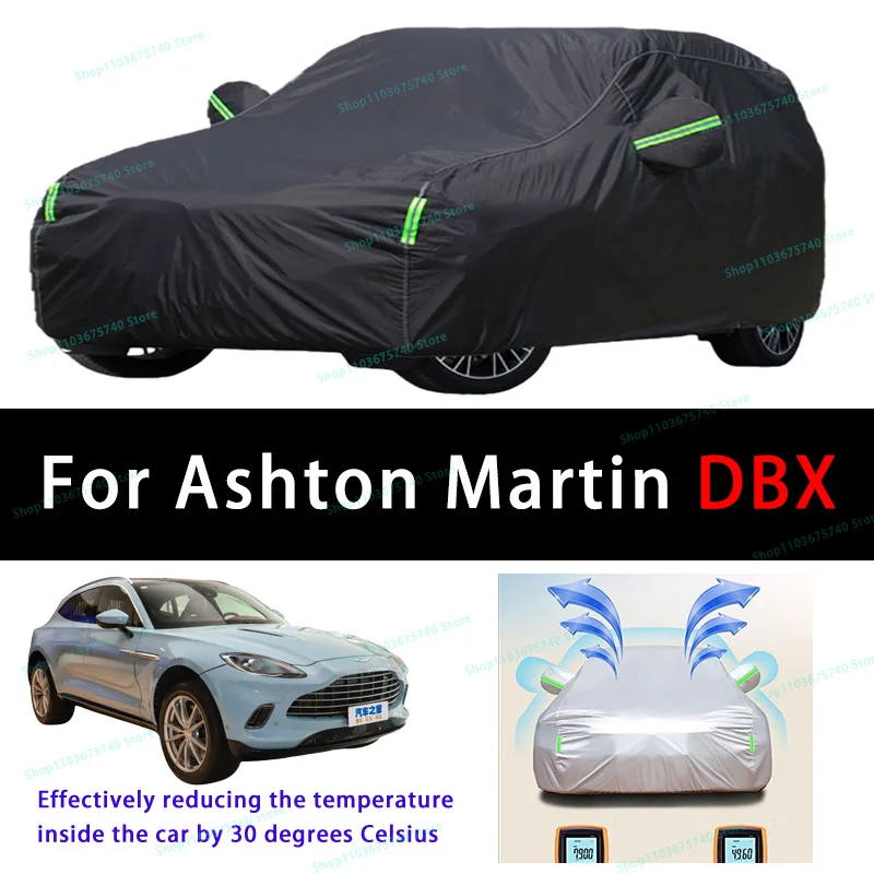 

For Ashton Martin DBX Summer Full Car Covers Outdoor Sun uv Protection Dust Cooling Protective Auto Protective Cover