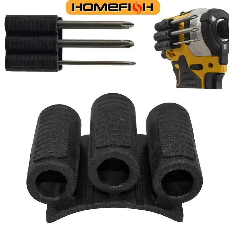 Side‑Mount Quick Change Drill Bit Holder Attachment Power Drill Driver Tool Accessories