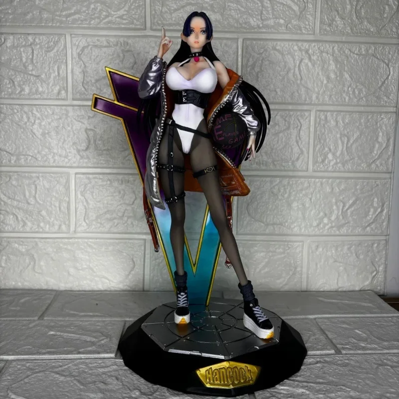 30 cm One Piece Hancock Basket Costume di moda Anime Girl Figure Modello Statua Collezione di ragazzi Decorazione del desktop Ornamento Giocattolo