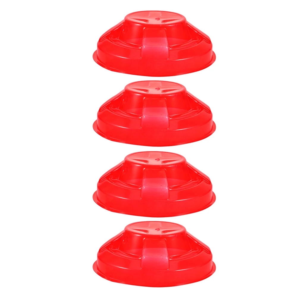 

4pcs Smoke Protector Dust Cover for Home System Plastic Guard Smoke Protector CO Sensor Cover Replacement