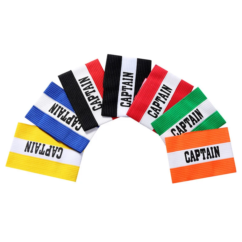 

Football Team Captain Band Arm Training Football Captain's Armband Soccer Armband For Sports Games Player Tournament