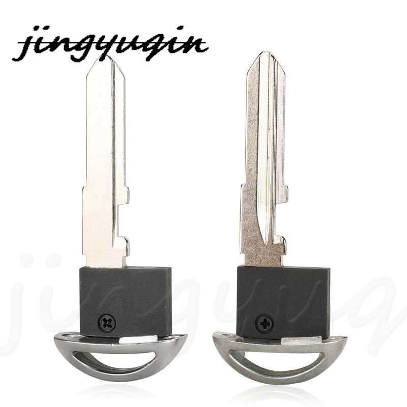 Jingyuqin A Distanza Auto Smart Chiave Di Emergenza Insert Uncut Lama In Bianco Per Mazda 3 5 6 CX-5 CX-7 CX-9 MX-5 Miata RX-8 2006-2013