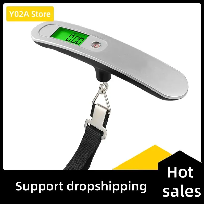 

Y02A Mini Scale 50Kg High Precision Portable Electronic Weighing Scale Handheld Suitcase Hanging Scale